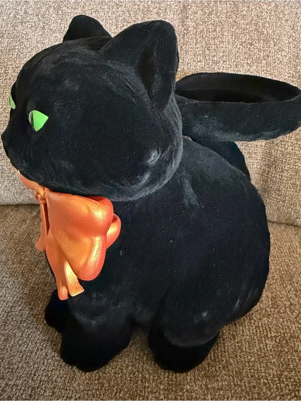 Bath & Body Works Halloween Black Cat Vampire 3-Wick Candle Holder - New 2025